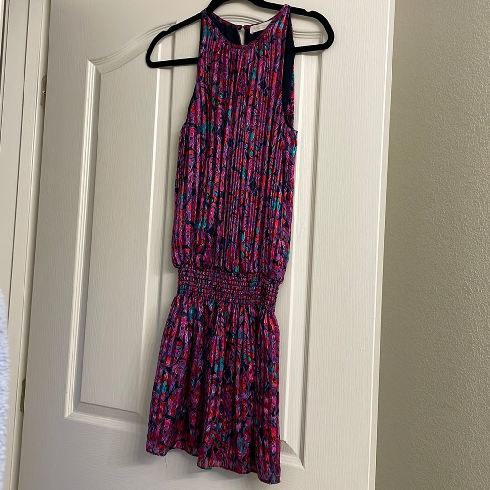Ramy Brook Womens Mini Dress Silk Printed- Pasco